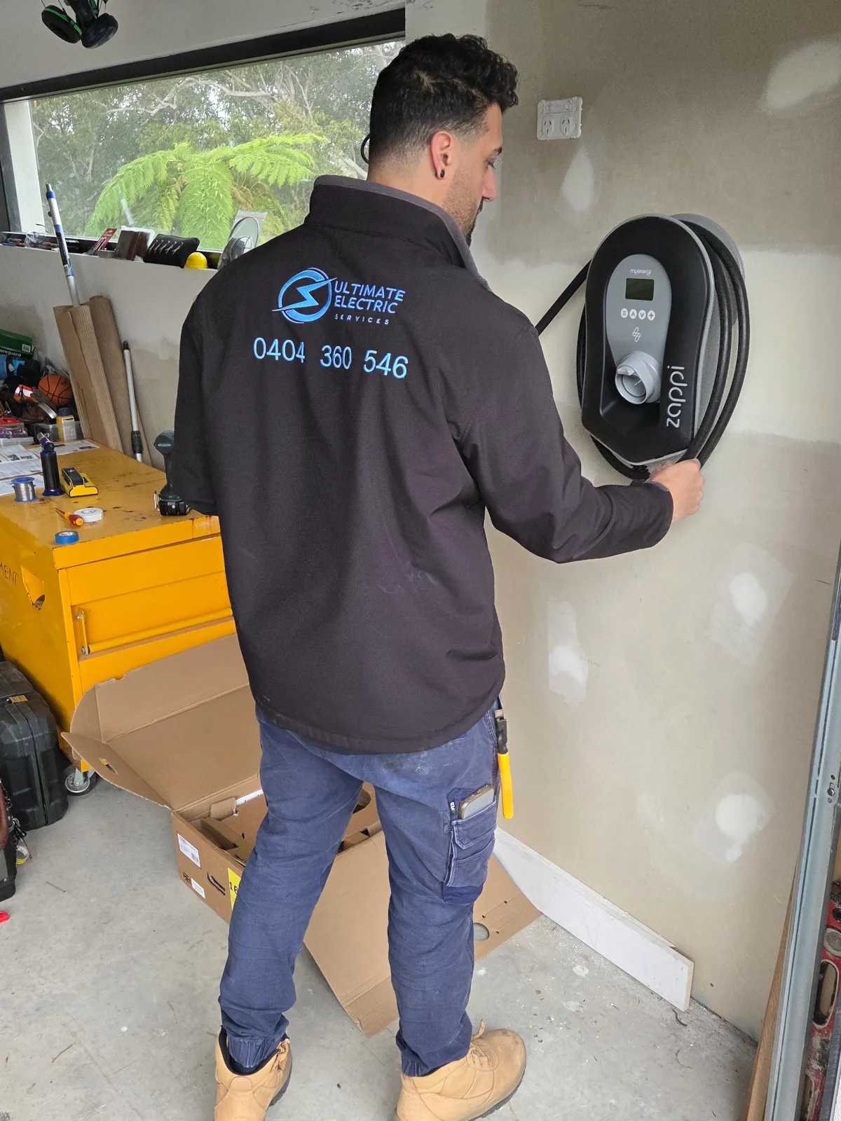 Myenergi Zappi EV charger installation
